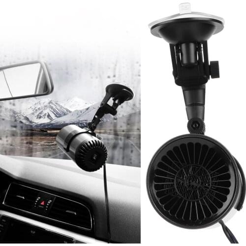 Calefactor Fast Heater 150W Portable 2 in 1 Auto Cooling Heating Fan Heater Car Defroster 12V Car Cigarette Lighter Electric