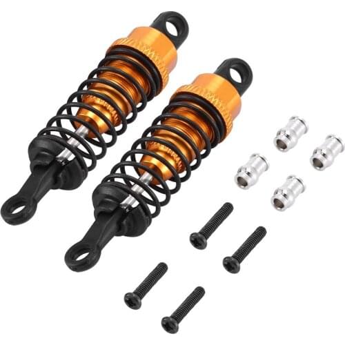 2pcs 65mm A959-B Alloy Shock Absorber Damper Aluminum For Rc Hobby Model Car 1/18 A959 A969 A979 K929 Upgraded Parts