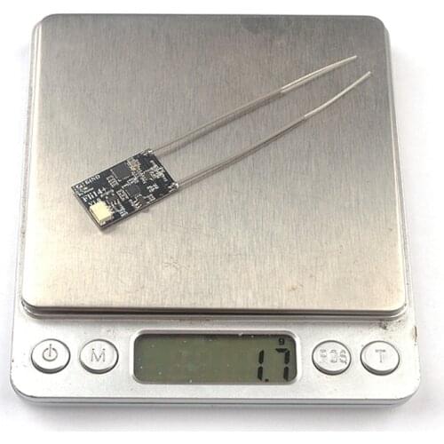 25x15mm UltraMini Fli14+ 2.4G 14CH FLYSKY AFHDS 2A RSSI Mini Receiver 70mm Dual Antennas for FLYSKY I6 I6X I6S Radio Transmitter