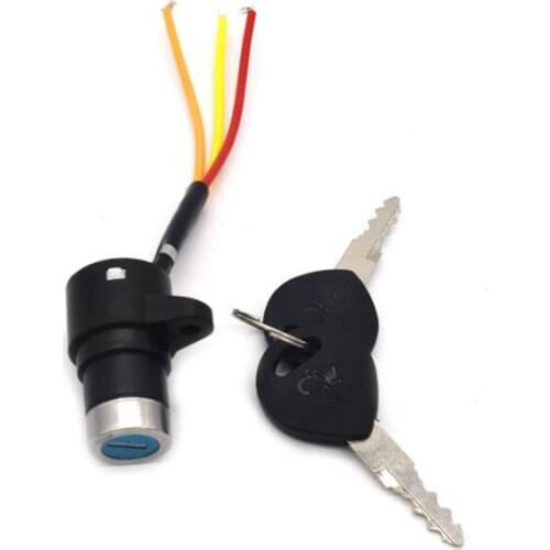 3 Wires E bike Electric Bike E-bike Power Lock On Off ON/OFF Switch e-lock Scooters Bicycle