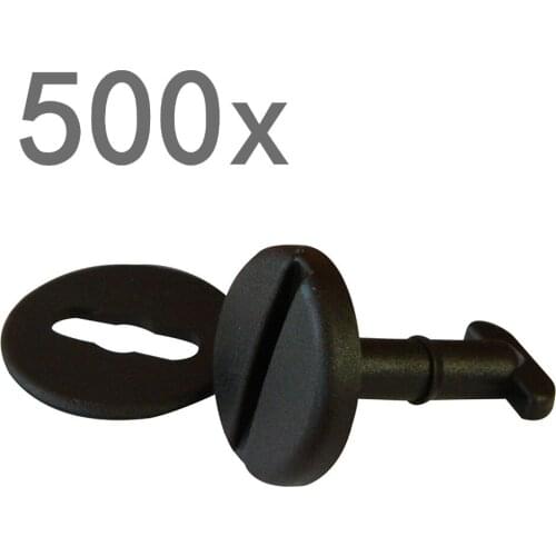 500x Carpet Floor Mat Retaining Floormat Twist Lock Clips Set for E36 E38 E39 E46 3 5 7 series 82119410191