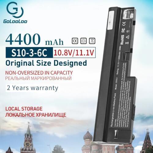 Golooloo 4400 mAh Laptop Battery for Lenovo IdeaPad S100 S10-3 S205 S110 U160 S100c S205s U165 L09C3Z14 L09S6Y14 L09M6Y14 6Cells