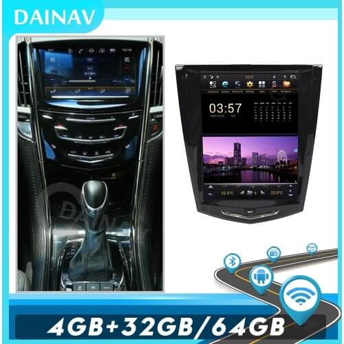 Android Tesla Style Car Radio GPS Navigation For Cadillac ATS 2013-2017 Car Stereo Autoradio Player HD Screen Head Unit