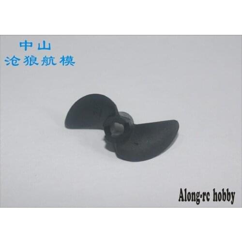 Free shipping: 5pcs RC model boats part- 35mm PROPELLER for Volantexrc sr68 792-5 V79205 RC boat propeller