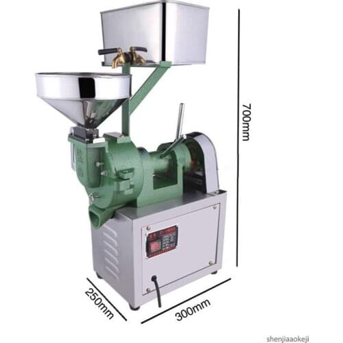 Stone grinding refiner MJ-12 Household rice paste machine intestine flour rice pulp machine Commercial wet-use grinder 220v 550w