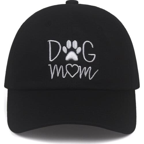 2021new DOG MOM Embroidered Adjustable golf Cap cotton adjustable Dad Hat solid baseball cap unisex Hip-hop hats snapback cap