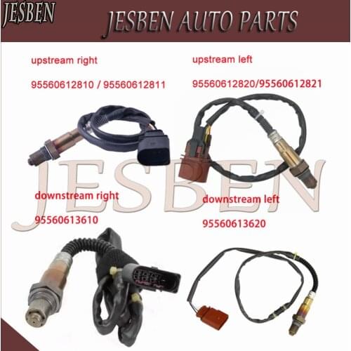 4pcs 95560612810 95560612820 95560613610 95560613620 Lambda Probe O2 Oxygen Sensor For Porsche Cayenne 9PA 955 957 3.2L 03-2007