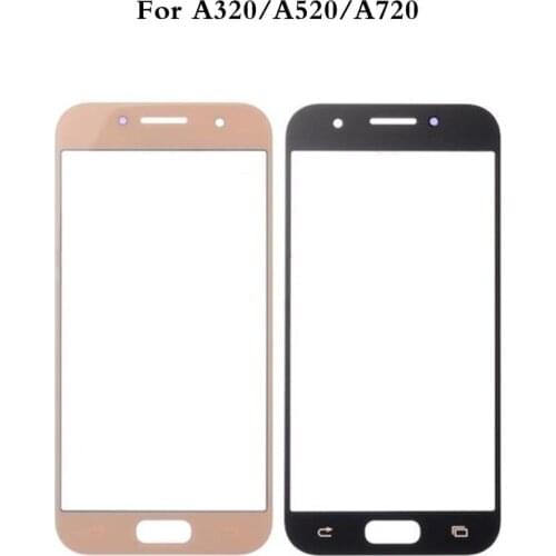 Front Panel For Samsung Galaxy A3 A5 A7 2017 A320 A520 A720 Touch Screen Sensor LCD Display Digitizer Glass TP Cover Replacement
