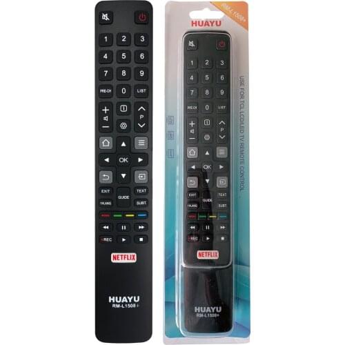 Remote Control for tcl TV Replacement RC802N YAI2 YUI1 HDTV P20 series C2 series 32S6000S 40S6000FS 43S6000FS 49C2US 55C2US