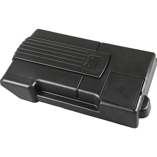 For Skoda Karoq 2017-2021 Car Engine Battery Protection Cap Dustproof Cover Positive Negative Battery Anode Rustproof Shell