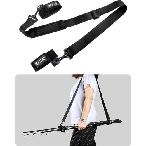 DONQL 1 Pcs Fishing Rod Belt Outdoor Travel Portable Tie Strap Elastic Wrap Band Fishing Tackle Accessories Fish Pole Belt