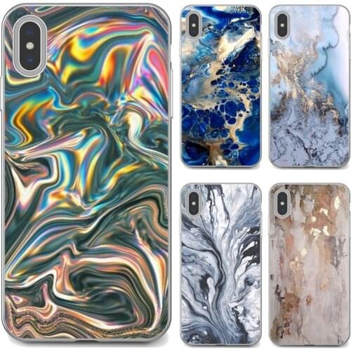 Grunge-art-marble-paint For Samsung Galaxy A9 A8 Star Lite A3 A5 A7 A6 Plus 2018 2015 2016 2017 Silicone Skin Cover