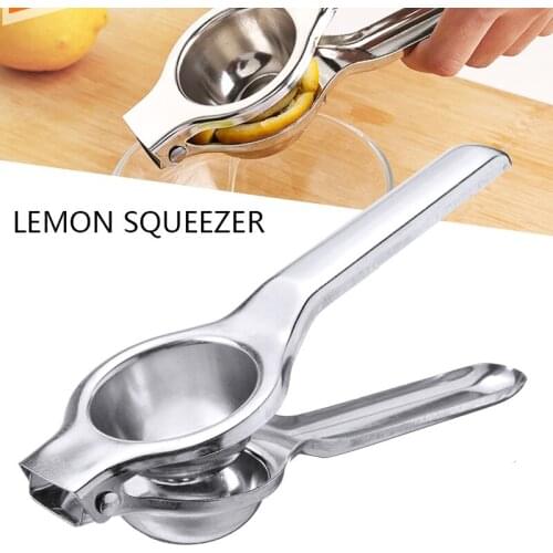 Lemon Squeezer Stainless Steel Manual Orange Squeezer Citrus Juicer Hand Press Bottle Opener Kitchen Tools Juice Fruit Pressing