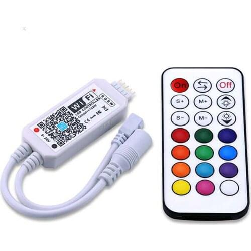 Magic Home RGBW Bluetooth Wifi Led Strip Control Smart phone APP Alexa Google Home Voice Control For LED Strip Light DC5-28V