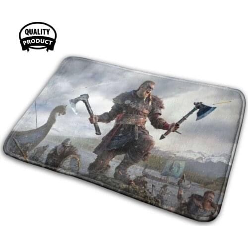 Valhalla Soft Interesting Room Goods Rug Carpet Ubisoft Game Viking Console Pc Ps4 Ps5 Xbox 4K Action Adventure Role Sword