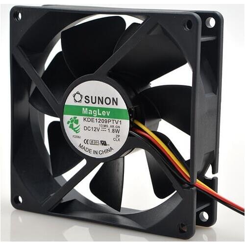 SUNON KDE1209PTV1 9025 1.8W 9CM 12V chassis power supply fan