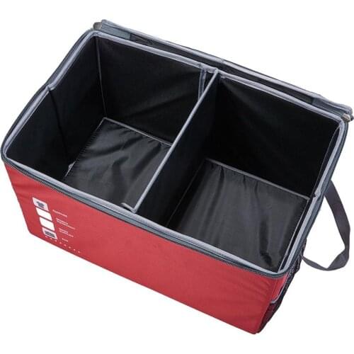 Cae Boot Organizer Trunk Collapsible Toys Food Storage Portable Car Storage Box Bin SUV Van Cargo Carrier Caddy