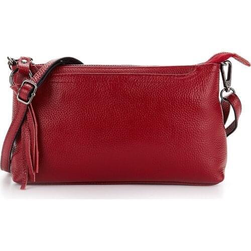 Luxury Genuine Real Leather Shoulder Bag Designer Crossbody Messenger Bag Daily Purses and Handbags For Women