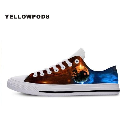 Shoes Woman White Platform Cool Dream Star Starry Night Sky Purple Blue Galaxy Unisex Casual Zapatos De Mujer Zapatillas