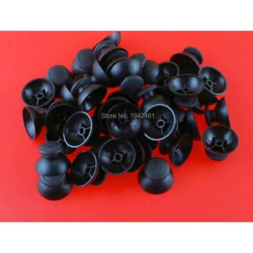 60pcs Big Hole 3D Analog Cover Plastic Thumb stick Rocker Joystick Grip Cap Shell Caps For Wii U WiiU Pro Controller