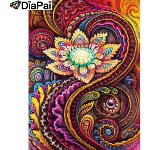DIAPAI 100% Full Square/Round Drill 5D DIY Diamond Painting "Mandala flower" Diamond Embroidery Cross Stitch 3D Decor A19101