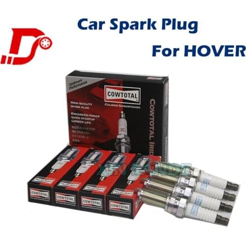 Car Accessories Spark Plug Replacing High Quality 4PCS Iridium Platinum SILKR7E7G-96766 For Great Wall Haval H6 1.5T