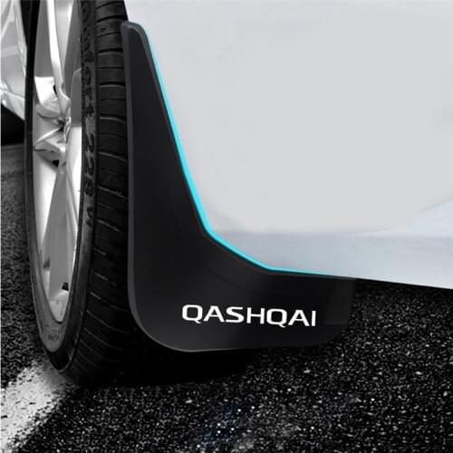 4pcs for Nissan Qashqai J11 2016 2017 2018 2019 Car Front Rear Fender Flares Mud Flaps Splash Guard Mudflaps Mudguard