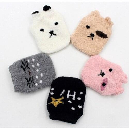 Baby Non-slip Socks Autumn and Winter Thicken Warm Socks Boy Girls Floor Socks Infant Clothing Accessories Cute 0-2 Years Old