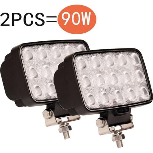 DHL free shipping 6 INCH SUV ATV Truck Boat Spot 45w Work LAMP Waterproof IP67 12v- 24V led work light Fantatic-Lighting
