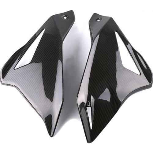 For Yamaha MT10 Carbon Left Right Frame Fairing Panel Kit Guard Cover Protector MT 10 MT-10 2016 2017 2018 Motorbike Accessory