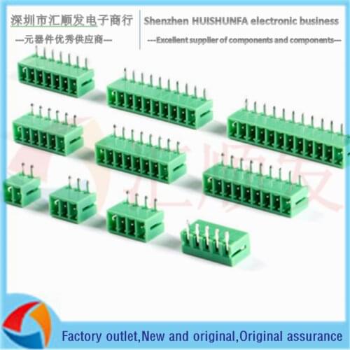 KF2EDGR-3.5/curved pin socket 300V/8A 3.5mm pitch pluggable terminal block