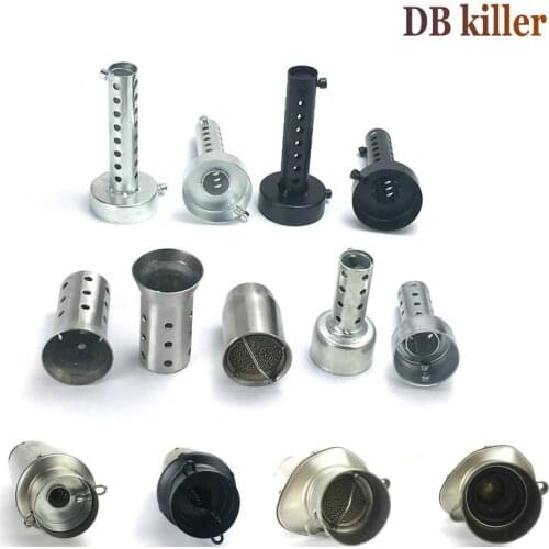 Motorcycle exhaust pipe silencer db killer Motorbike exhaust muffler silencer noise sound eliminator 51 mm 61 mm inner diameter