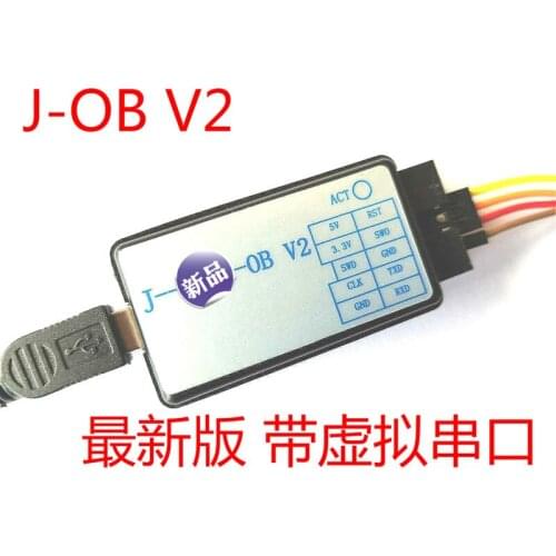 J-OB V2 JLINK OB J-LINK V8 V9 V9.3 STLINK Compatible with Virtual Serial Port