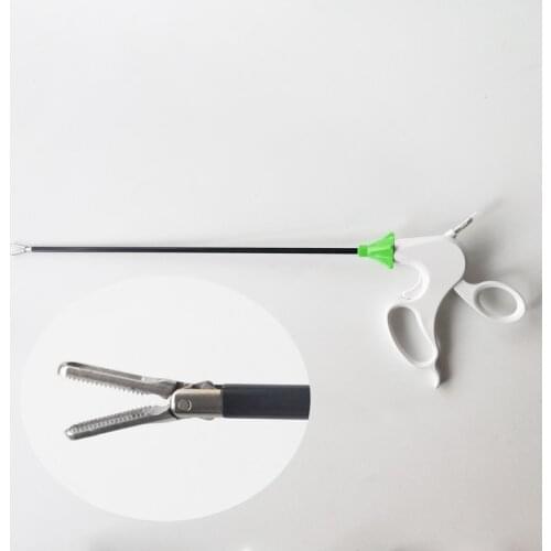 Laparoscopic Instrument Hole-groove Grasping Forceps Non-damaging Grasping Forceps Simulation Training Surgery Practice Tool