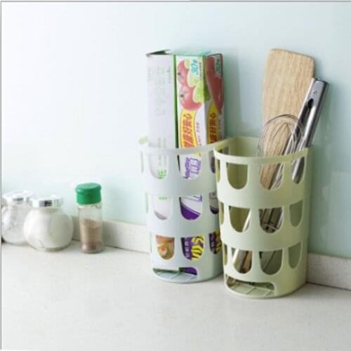 Garbage bag storage box wall-mounted storage box kitchen supplies plastic bag extraction