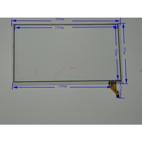 7'' four-wire 162*97MM resistance touch the outer screen Original Onda VX010 GPS navigation display Car DVD handwriting screen