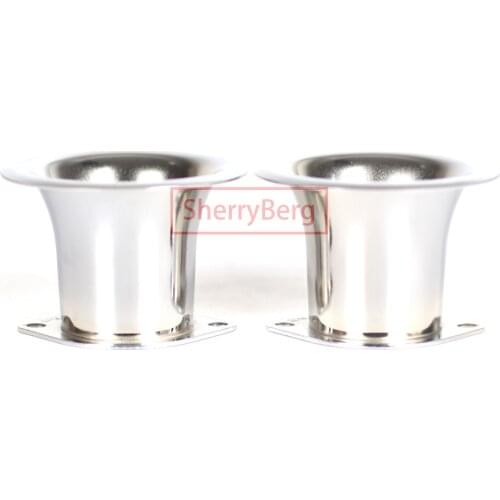 SherryBerg Fajs for Jenvey Throttle Bodies Velocity Stacks Air Horns 60MM 2.36" for 40idf 44idf 48idf IDF 40 DCOE for EMPI/WEBER