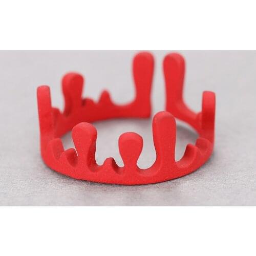 Halloween Creative Ring for Women Irregular Crown Shape Ring Temperament Street Trend Finger Ring Goth Jewelry Couple Gift