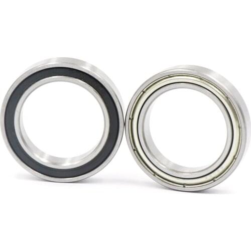 4/6pcs 6800 6801 6802 6803 6804 6805 6806 2RS RS ZZ 2Z Rubber Sealed Steel Cover Deep Groove Ball Bearing Miniature Bearing