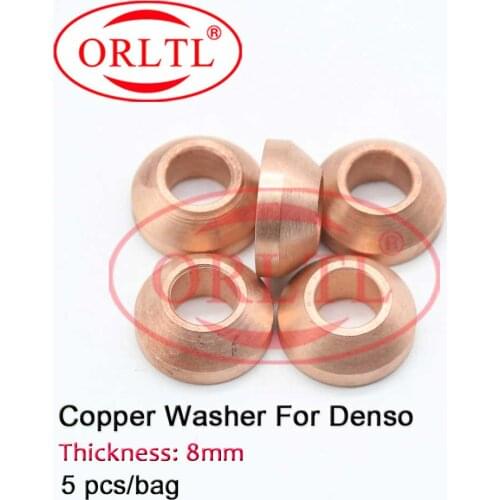 5 pieces Auto injector Spare Parts Copper Washer Oil Injector nozzle Copper Washer E1022026 for DENSO injector 095000-5471