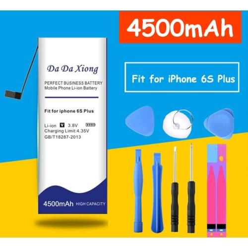 Original Da Da Xiong High Capacity 4500mAh Battery For iPhone 6S Plus Battery With Repair Installation Tools As Gift