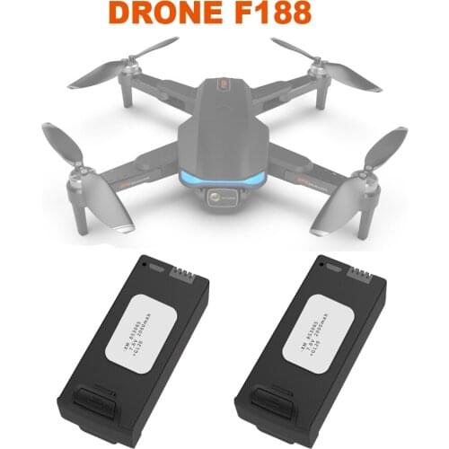 7.6V 2000mAh Battery Spare Part for F188 GPS Foldable Drone 6K HD Camera Quadcopter F188 Battery Accessory