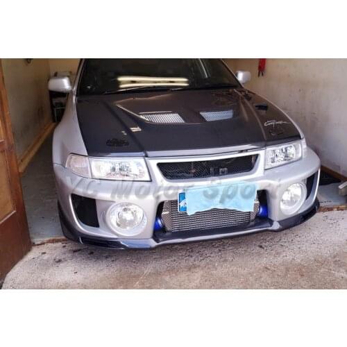 Car Accessories Carbon Fiber OEM Style Standard Front Lip Fit For 1998 Evolution 5 EVO 5 Front Lip Splitter Car Stying