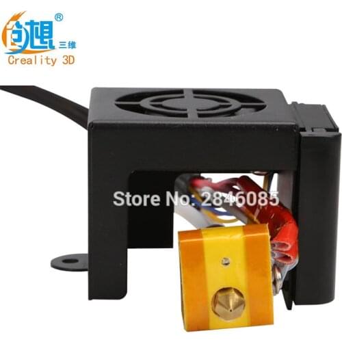 Creality 3D 24V 40W Ender 3 MK10 Full Assembled Extruder Kit 2pcs 0.4mm Nozzle for hotend Ender-3s Ender-3 pro 3d printer parts