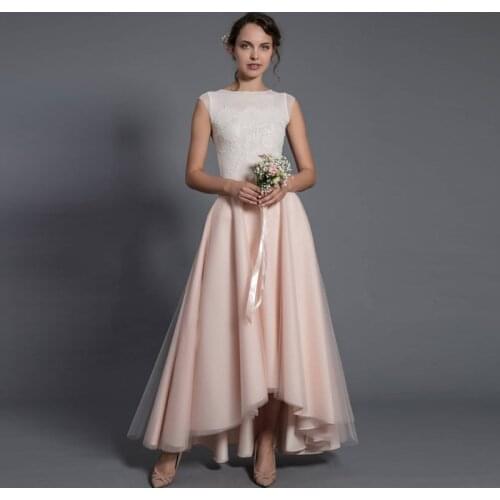 Elegant Blush Pink Tulle Skirt Fashion High Low Awesome Bride Long Skirt Customized Women Zipper Style Tutu Skirts Saia Faldas