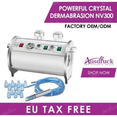 Germany Pump 2n1 CRYSTAL DIAMOND MICRODERMABRASION DERMABRASION Diamond Peeling Skin Rejuvenation Wrinkle Removal Beauty Machine