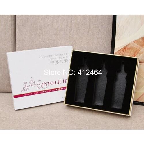 Custom cardboard paper printed black rigid magnetic book packaging gift box with EVA foam insert ---PX11018