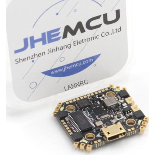 JHEMCU GHF13AIO F4 OSD Flight Controller 13A 4in1 ESC 2-4S Lipo 16*16mm MPU6000 Betaflight for RC FPV Racing Toothpick Drones