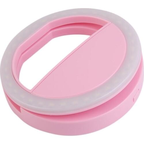Mini Smart Phone LED Flash Light Portable Up Selfie Ring Flash Enhancing Light Beauty Luminous Case For Cell Phone Smartphone
