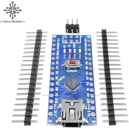 Mini USB CH340 Nano 3.0 ATmega328P Controller Board Compatible For Arduino Nano CH340 USB Driver Nano V3.0 ATmega328 (NO CABLE)